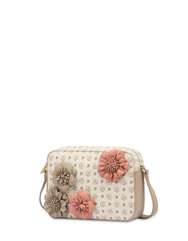 Pollini Camera Bag Piccola Heritage Flowers Avorio/ghiaccio