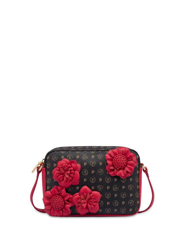 Pollini Camera Bag Piccola Heritage Flowers Nero/rosso