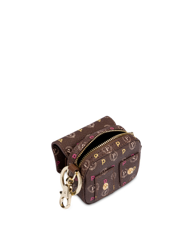 Pollini Charm Mini Borsa A Spalla Heritage Multicolor/marrone