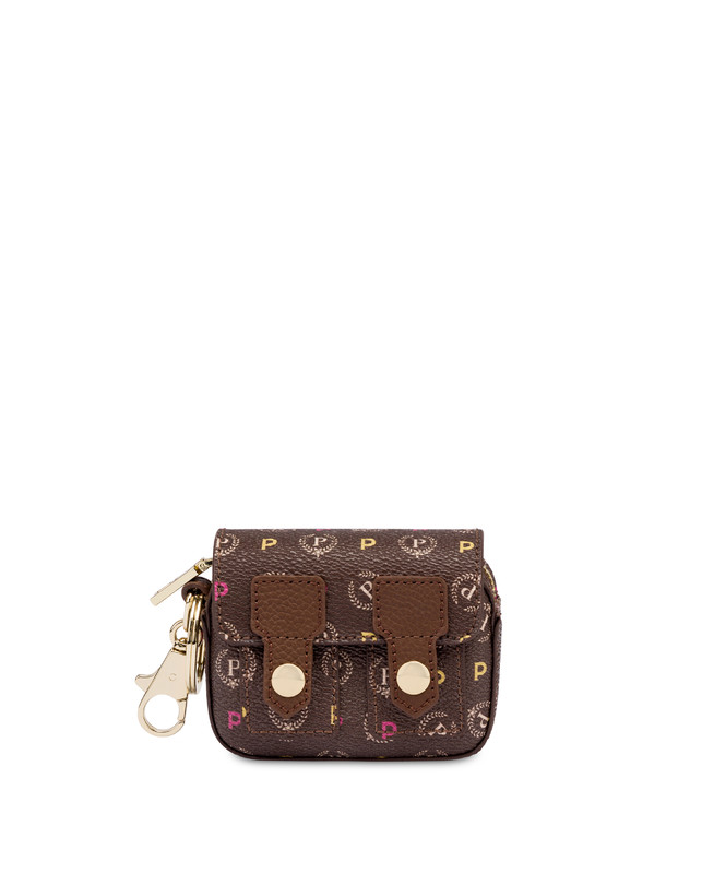 Pollini Charm Mini Borsa A Spalla Heritage Multicolor/marrone