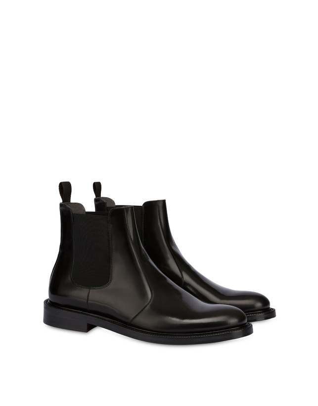 Pollini Beatles In Vitello Abrasivato 1920 Nero