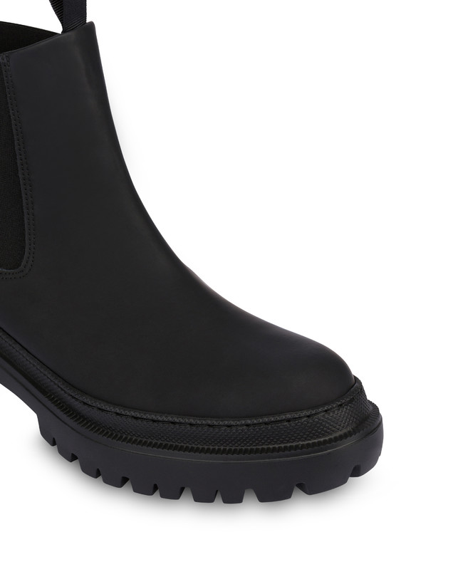 Pollini Beatles In Vitello Rubber Winter Step Nero