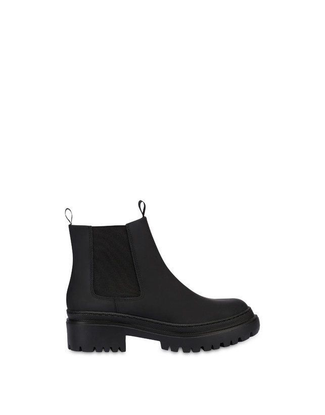 Pollini Beatles In Vitello Rubber Winter Step Nero