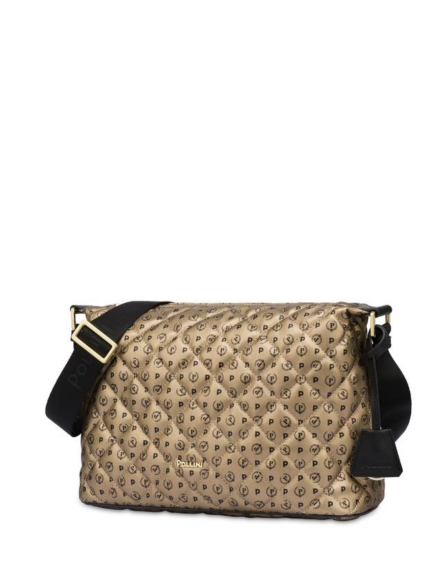 Pollini Borsa A Spalla Heritage Matelassé Oro/nero