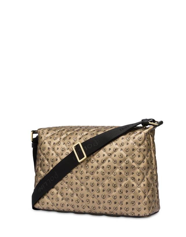 Pollini Borsa A Spalla Heritage Matelassé Oro/nero