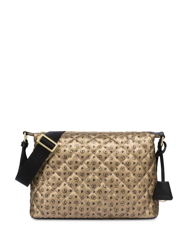 Pollini Borsa A Spalla Heritage Matelassé Oro/nero