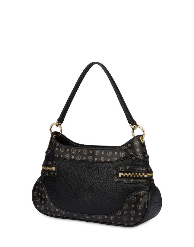 Pollini Borsa A Spalla Zipper Nero/nero