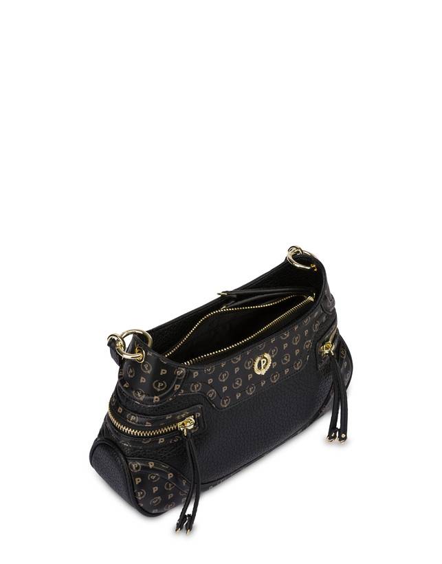 Pollini Borsa A Spalla Zipper Nero/nero