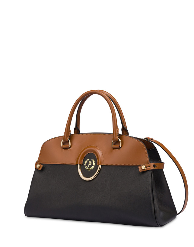 Pollini Borsa Doppio Manico Bicolor Wonder