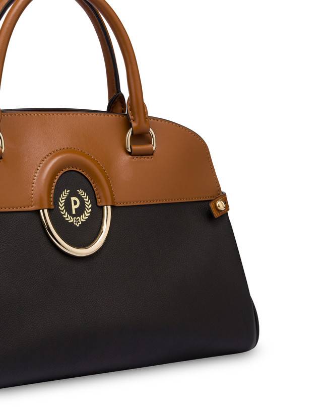 Pollini Borsa Doppio Manico Bicolor Wonder