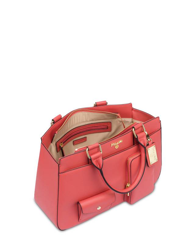 Pollini Borsa Doppio Manico Eclectic Arancio