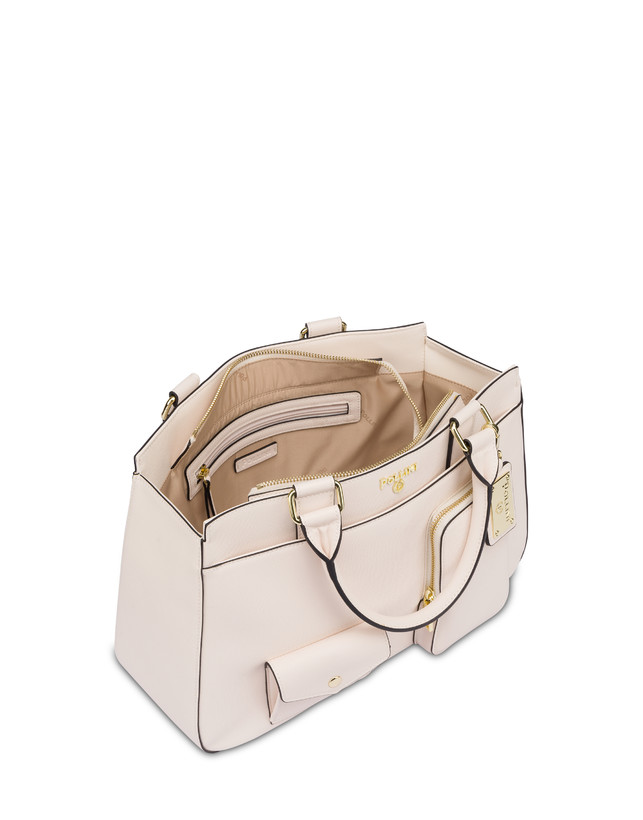 Pollini Borsa Doppio Manico Eclectic Avorio