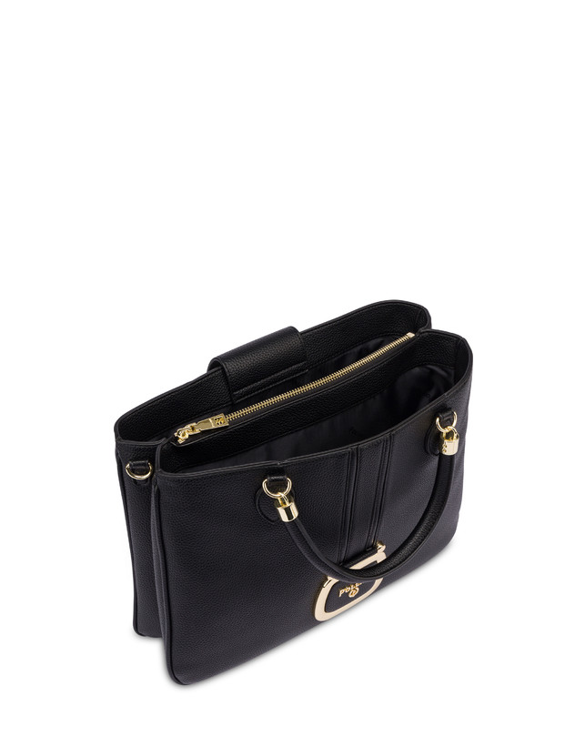 Pollini Borsa Doppio Manico Oasis Nero