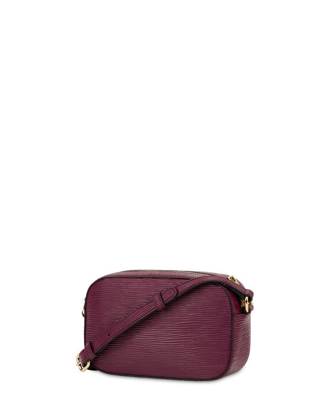 Pollini Camera Bag Enamel Allure Burgundy
