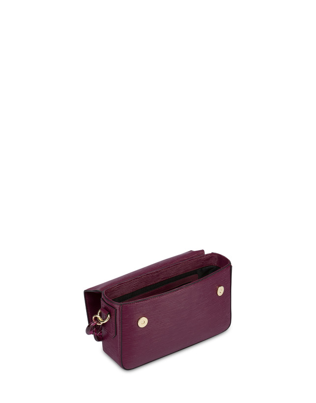 Pollini Candy Bag Con Maxi Catena Burgundy