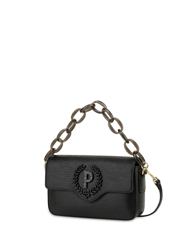 Pollini Candy Bag Con Maxi Catena Nero