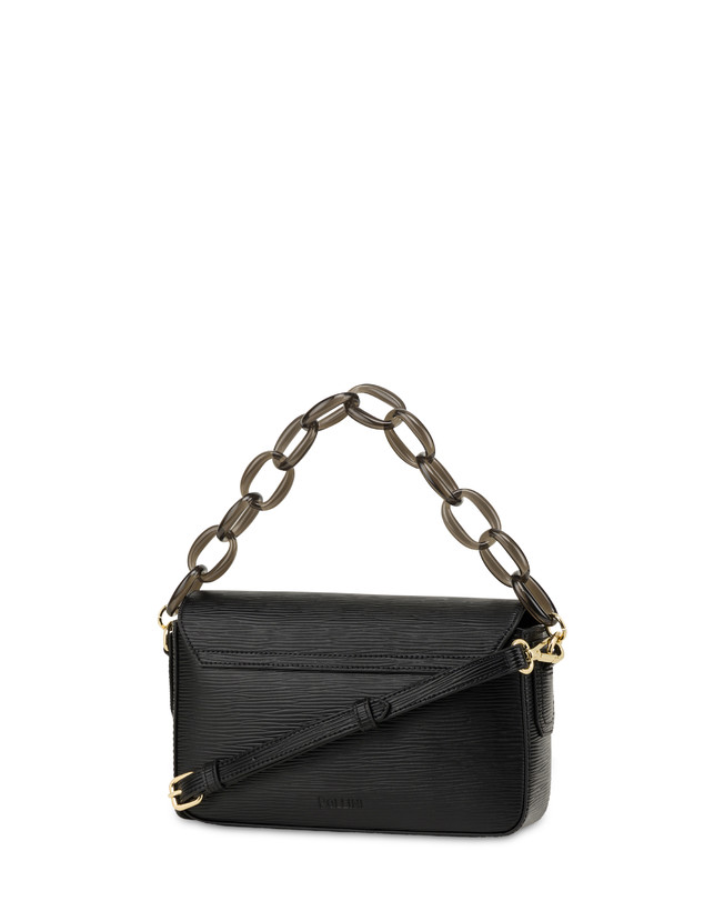Pollini Candy Bag Con Maxi Catena Nero