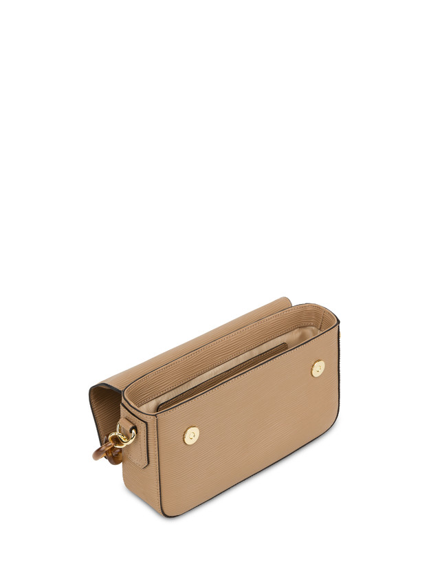 Pollini Candy Bag Con Maxi Catena Taupe