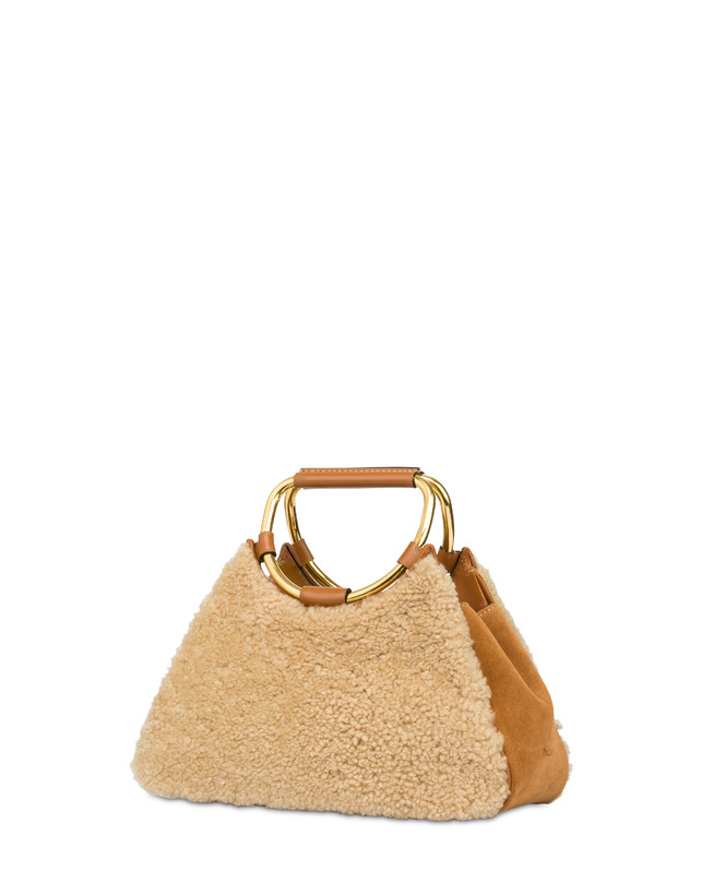 Pollini Clutch In Montone E Crosta Armour