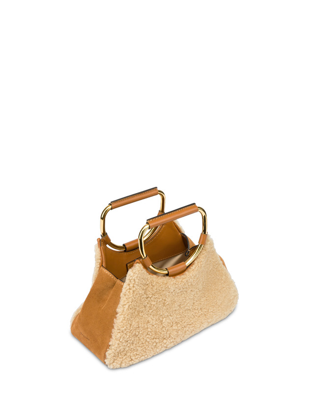 Pollini Clutch In Montone E Crosta Armour