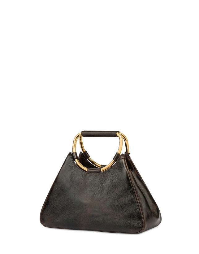 Pollini Clutch In Vitello Vintage Armour