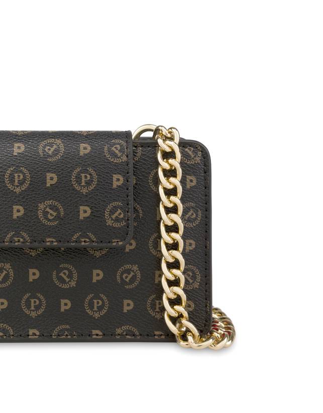 Pollini Clutch Porta Cellulare Heritage Nero/lacca