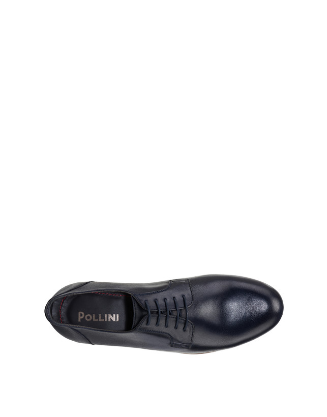 Pollini Derby In Capra Flexy Blu