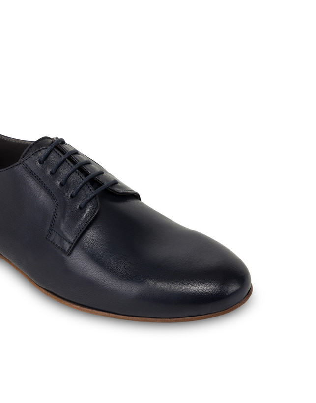 Pollini Derby In Capra Flexy Blu