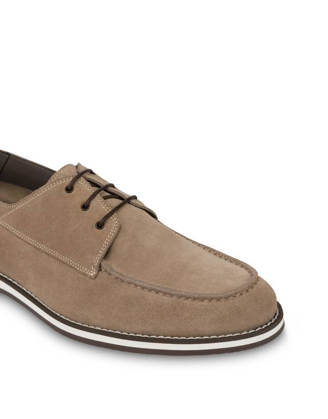 Pollini Derby In Crosta Green Field Beige