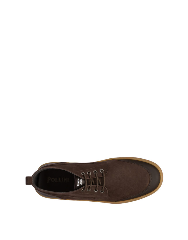 Pollini Derby In Nabuk Idro Hunter T.moro/t.moro