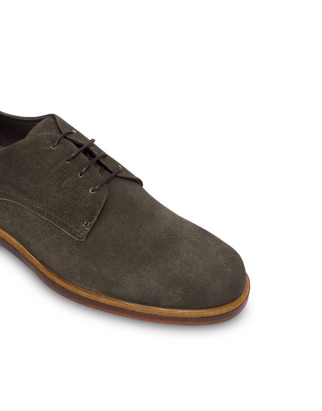 Pollini Derby In Scamosciato Classic Grafite