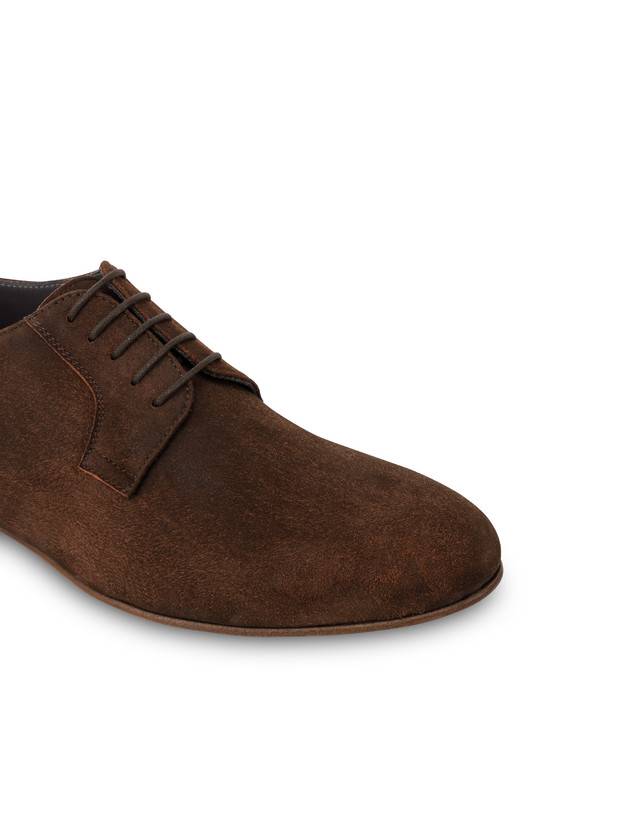 Pollini Derby In Scamosciato Flexy T.moro