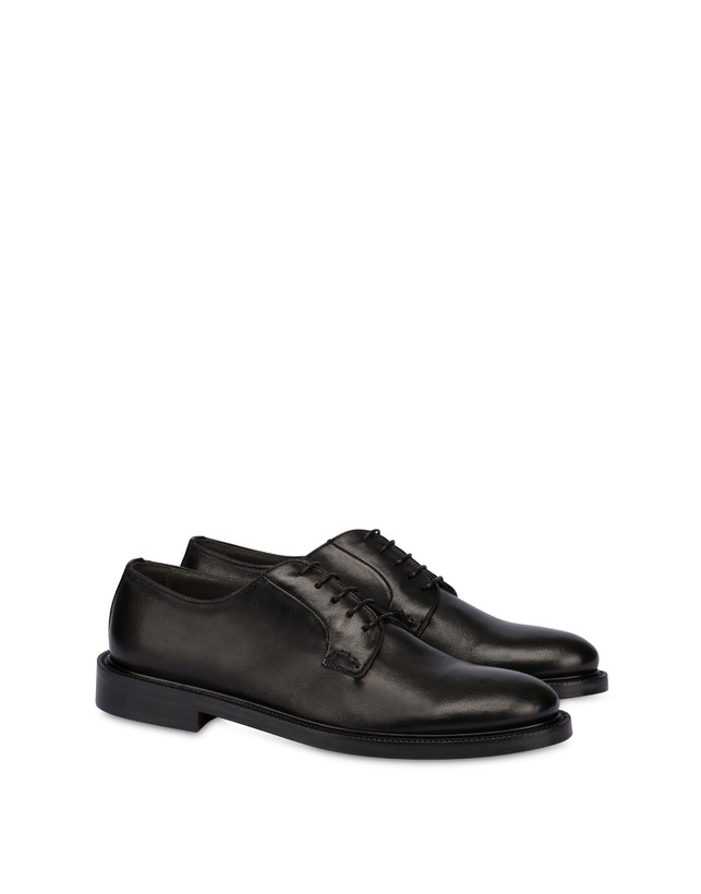 Pollini Derby In Vitello Abrasivato 1920 Nero