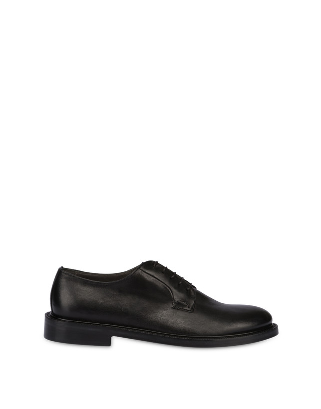 Pollini Derby In Vitello Abrasivato 1920 Nero Pollini Derby In Vitello Abrasivato 1920 Nero