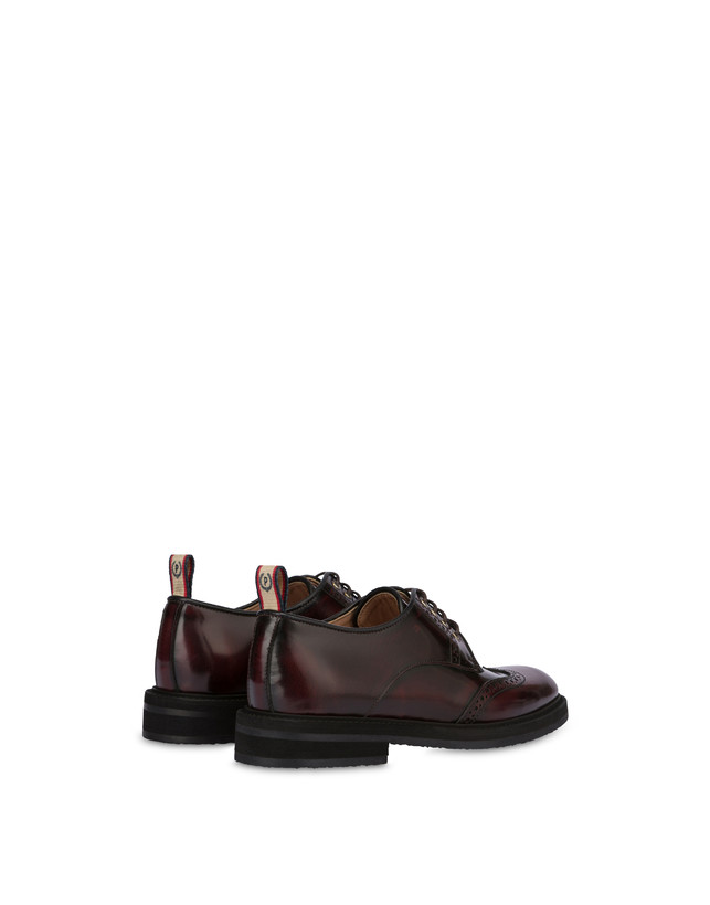 Pollini Derby In Vitello Abrasivato Mannish Mosto