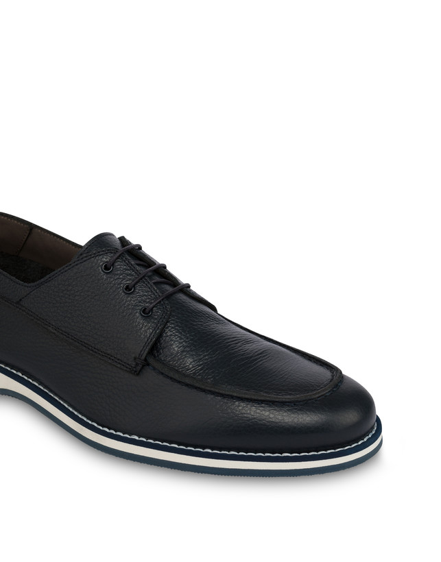 Pollini Derby In Vitello Green Field Blu