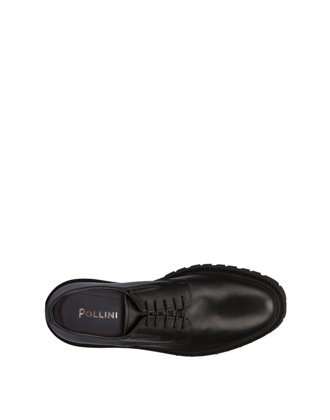 Pollini Derby In Vitello Royal Nero