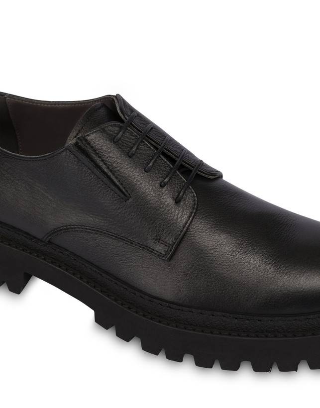 Pollini Derby In Vitello Royal Nero