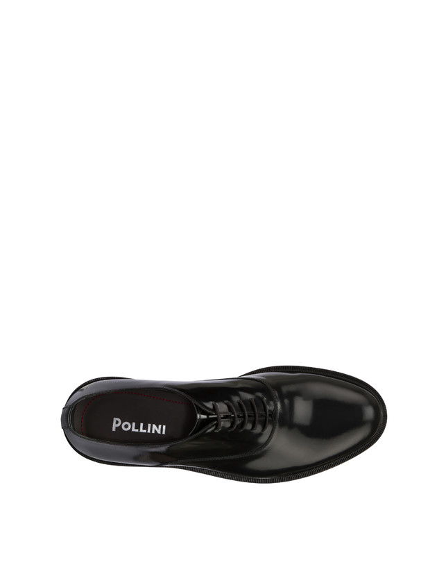 Pollini Francesine In Vitello Abrasivato 1920 Nero