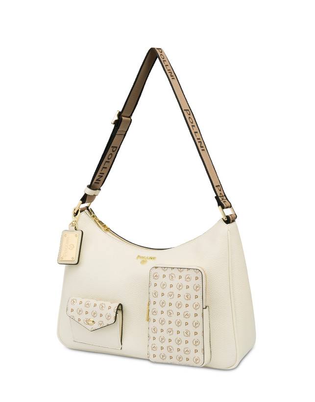 Pollini Hobo Bag Ecletic Avorio/avorio