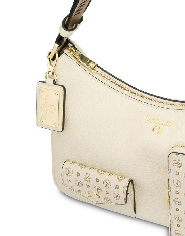 Pollini Hobo Bag Ecletic Avorio/avorio