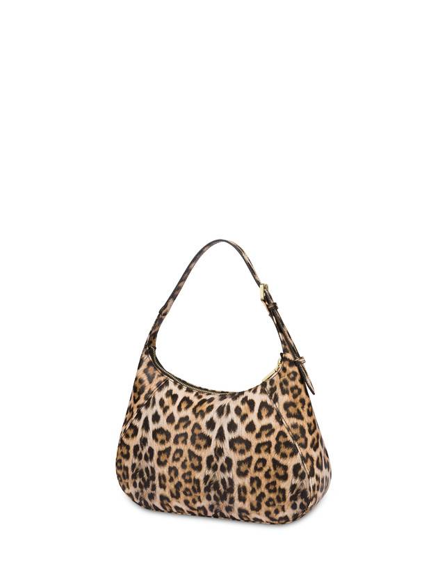 Pollini Hobo Bag Stampa Leopardata Nina Leopardo