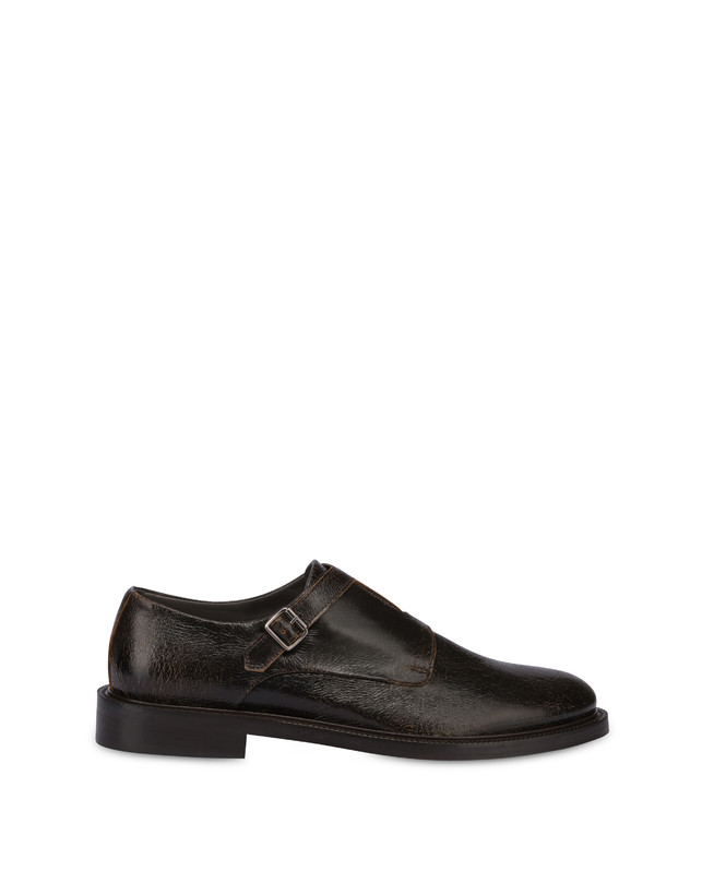 Pollini Monk Strap In Capra 1920 T.moro Pollini Monk Strap In Capra 1920 T.moro