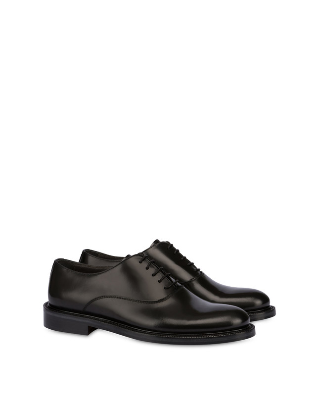 Pollini Oxford In Vitello Abrasivato 1920 Nero