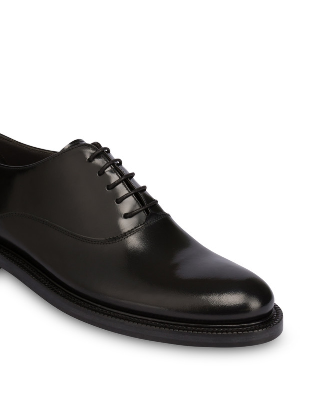Pollini Oxford In Vitello Abrasivato 1920 Nero