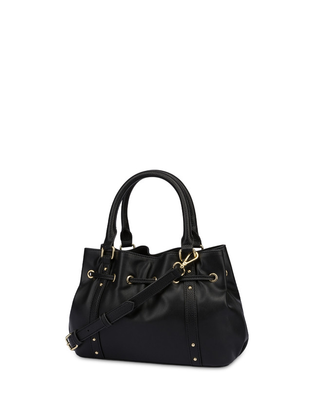 Pollini Piccola Borsa In Nappa Serena Nero/nero