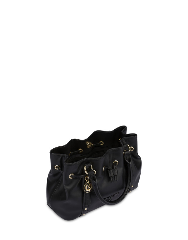 Pollini Piccola Borsa In Nappa Serena Nero/nero
