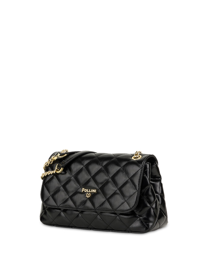 Pollini Piccola Borsa Matelassé Waltzer Night Nero