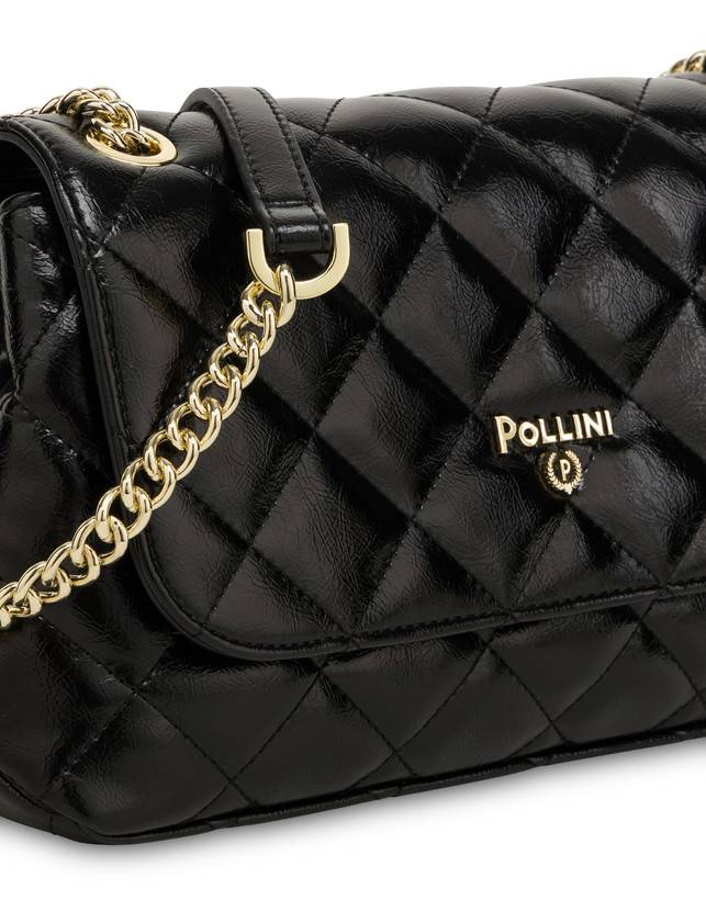 Pollini Piccola Borsa Matelassé Waltzer Night Nero