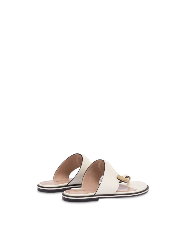 Pollini Sandali Flat Wonder Gesso
